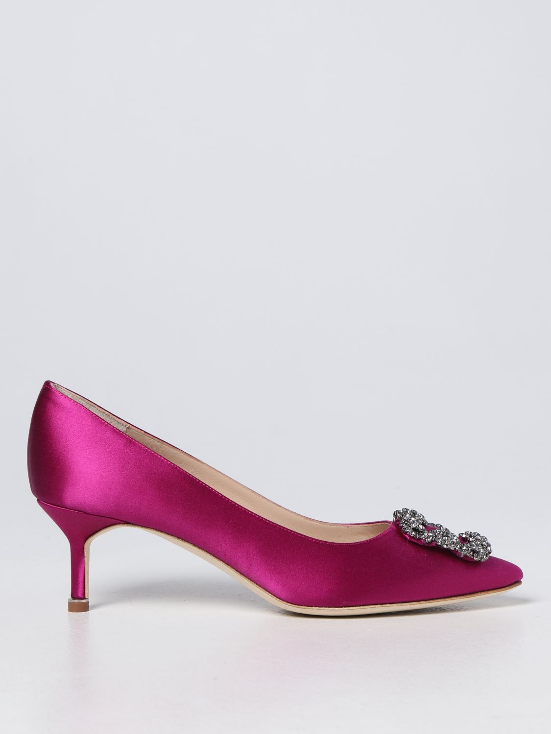 Manolo Blahnik Court Shoes MANOLO BLAHNIK Woman colour Fuchsia