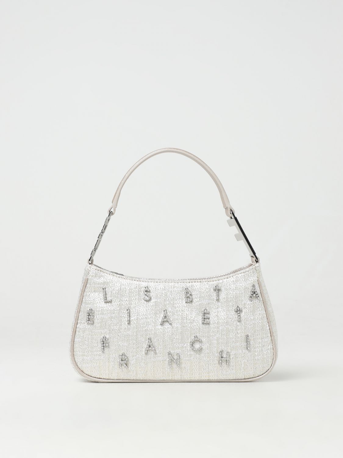 Elisabetta Franchi Shoulder Bag ELISABETTA FRANCHI Woman colour Silver