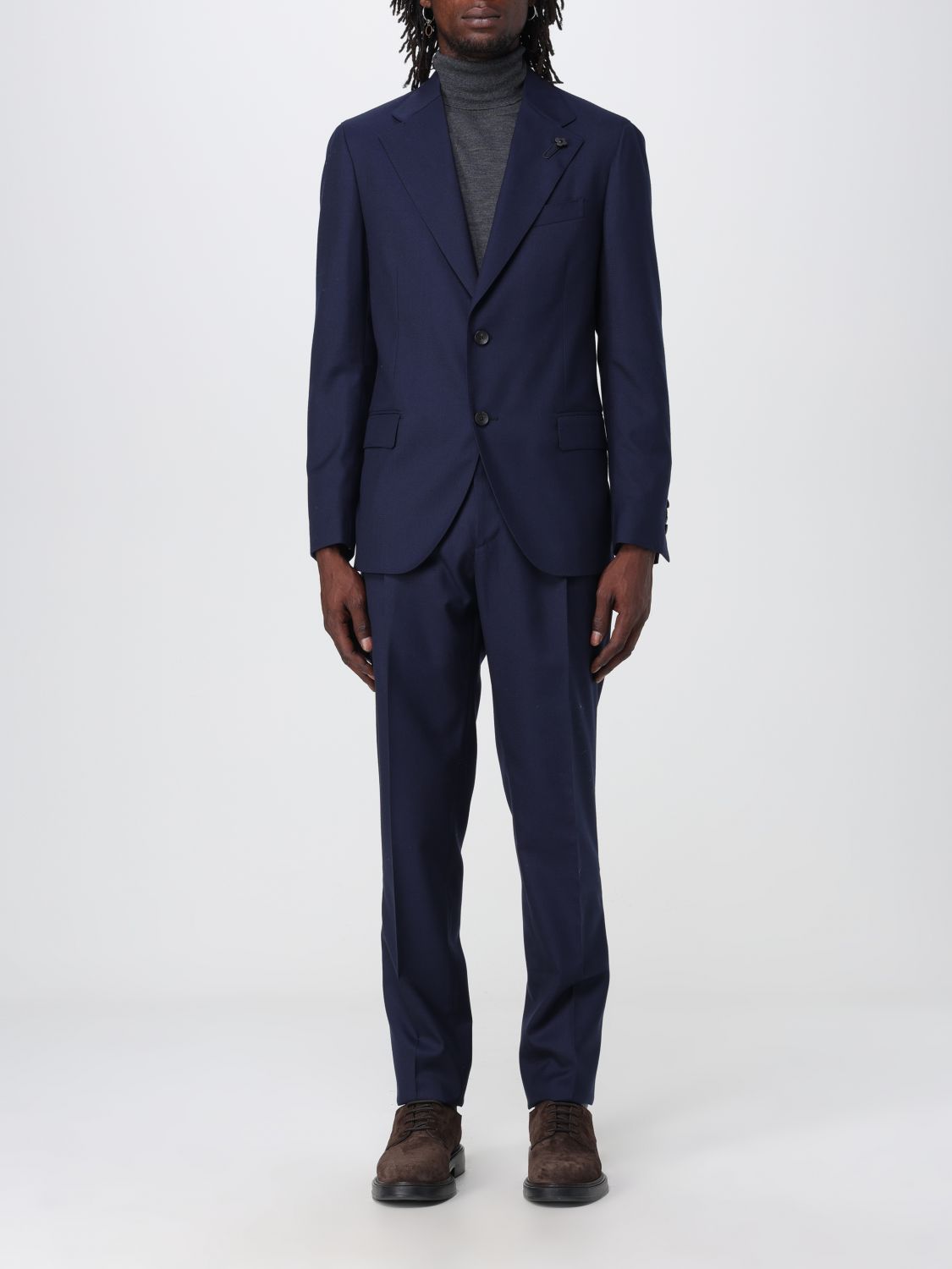 Lardini Suit LARDINI Men colour Blue