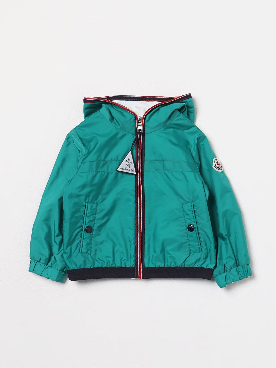 Moncler Jacket MONCLER Kids colour Green