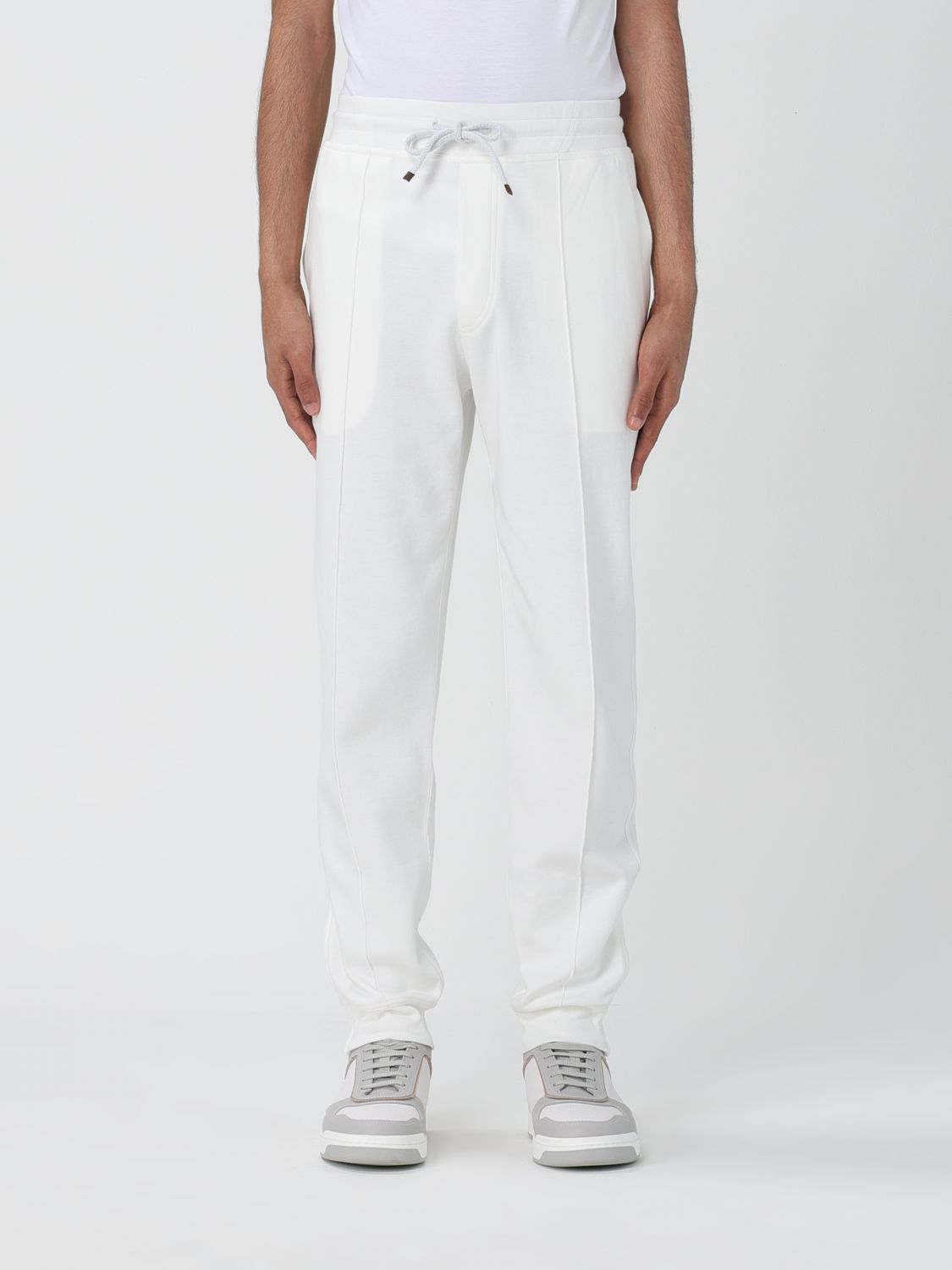 Brunello Cucinelli Trousers BRUNELLO CUCINELLI Men colour White