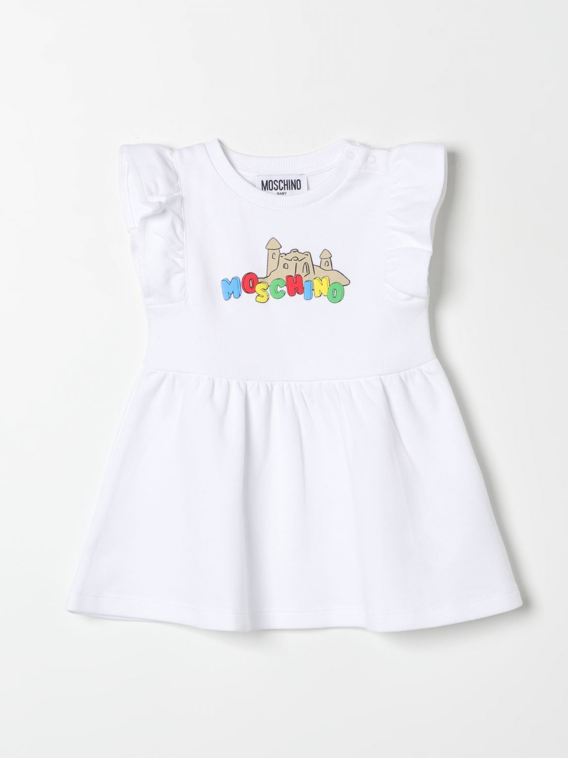 Moschino Baby Dress MOSCHINO BABY Kids colour White