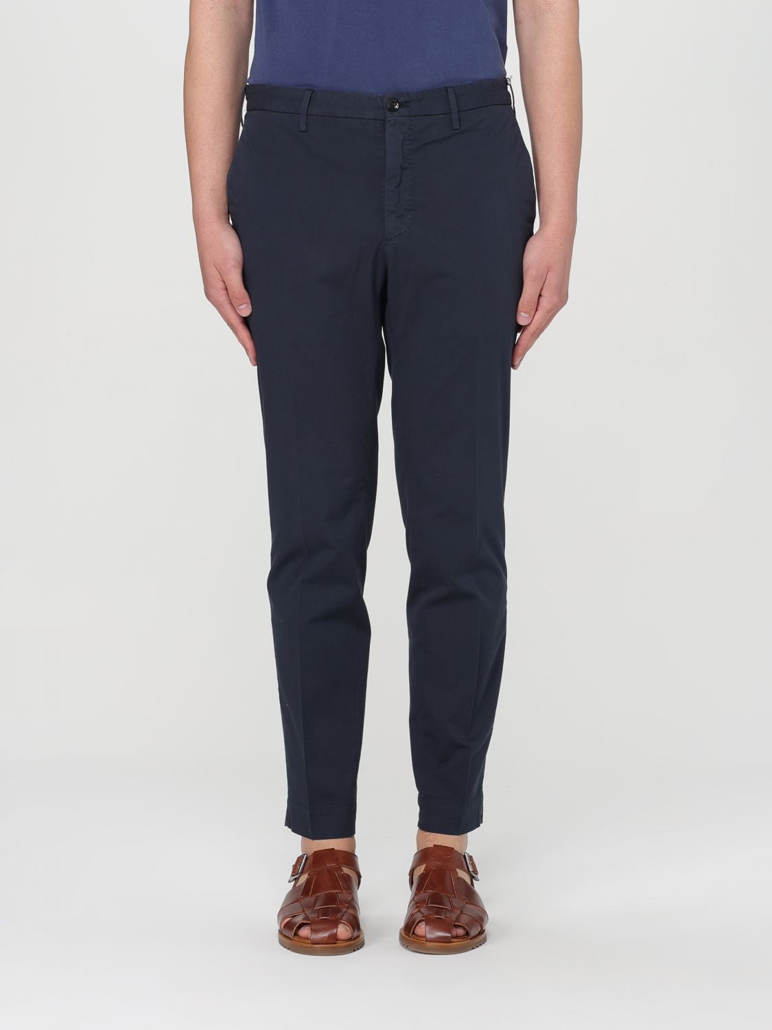 Incotex Trousers INCOTEX Men colour Blue