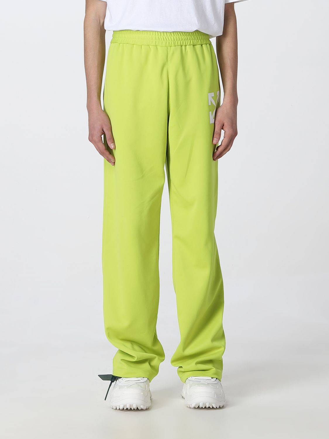 OFF-WHITE Trousers OFF-WHITE Men colour Green