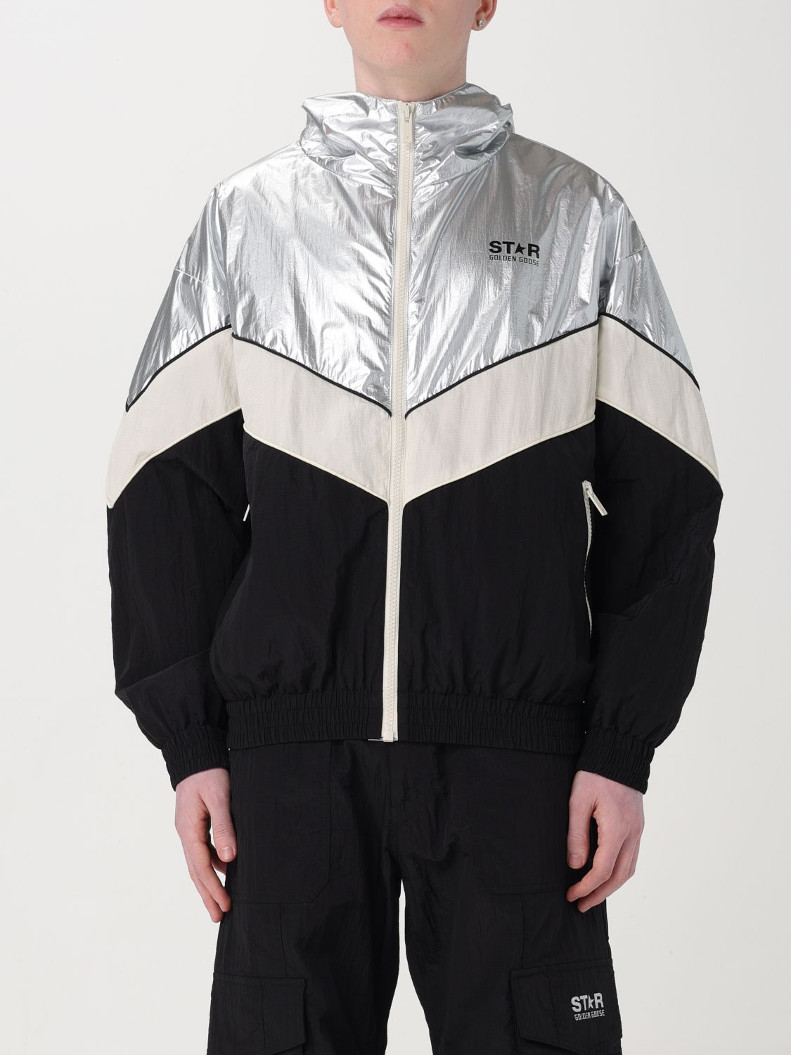 Golden Goose Jacket GOLDEN GOOSE Men colour Silver