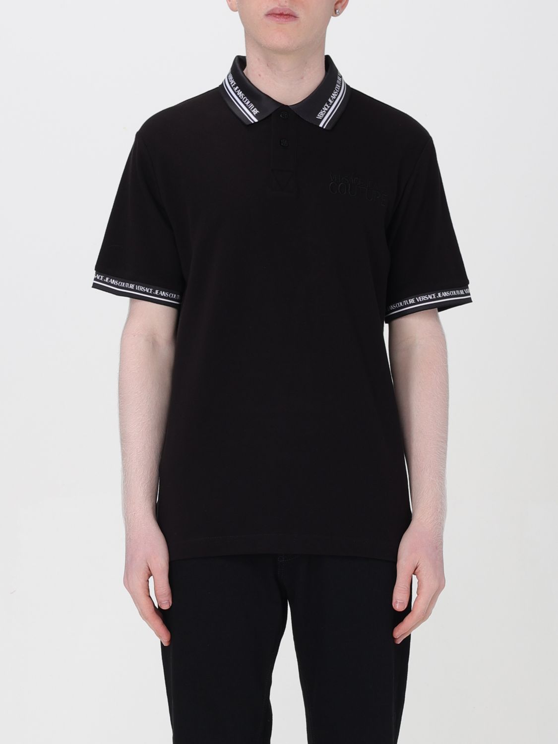 Versace Jeans Couture Polo Shirt VERSACE JEANS COUTURE Men colour Black