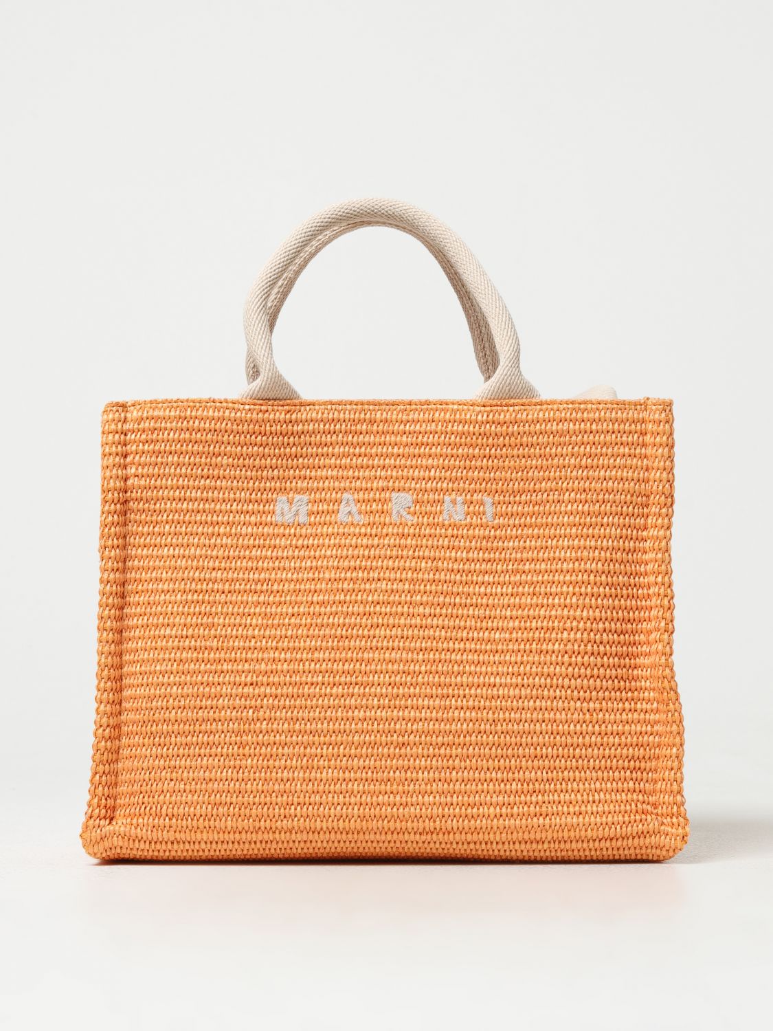 Marni Tote Bags MARNI Woman colour Tangerine