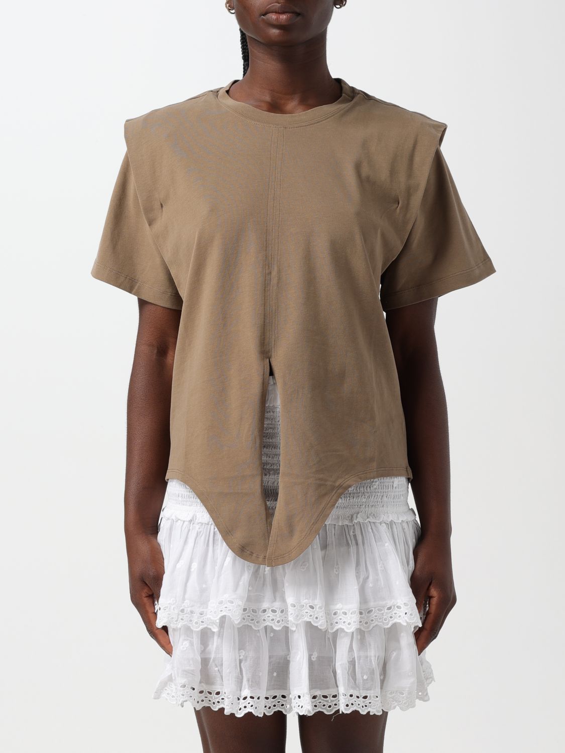 Isabel Marant T-Shirt ISABEL MARANT Woman colour Brown