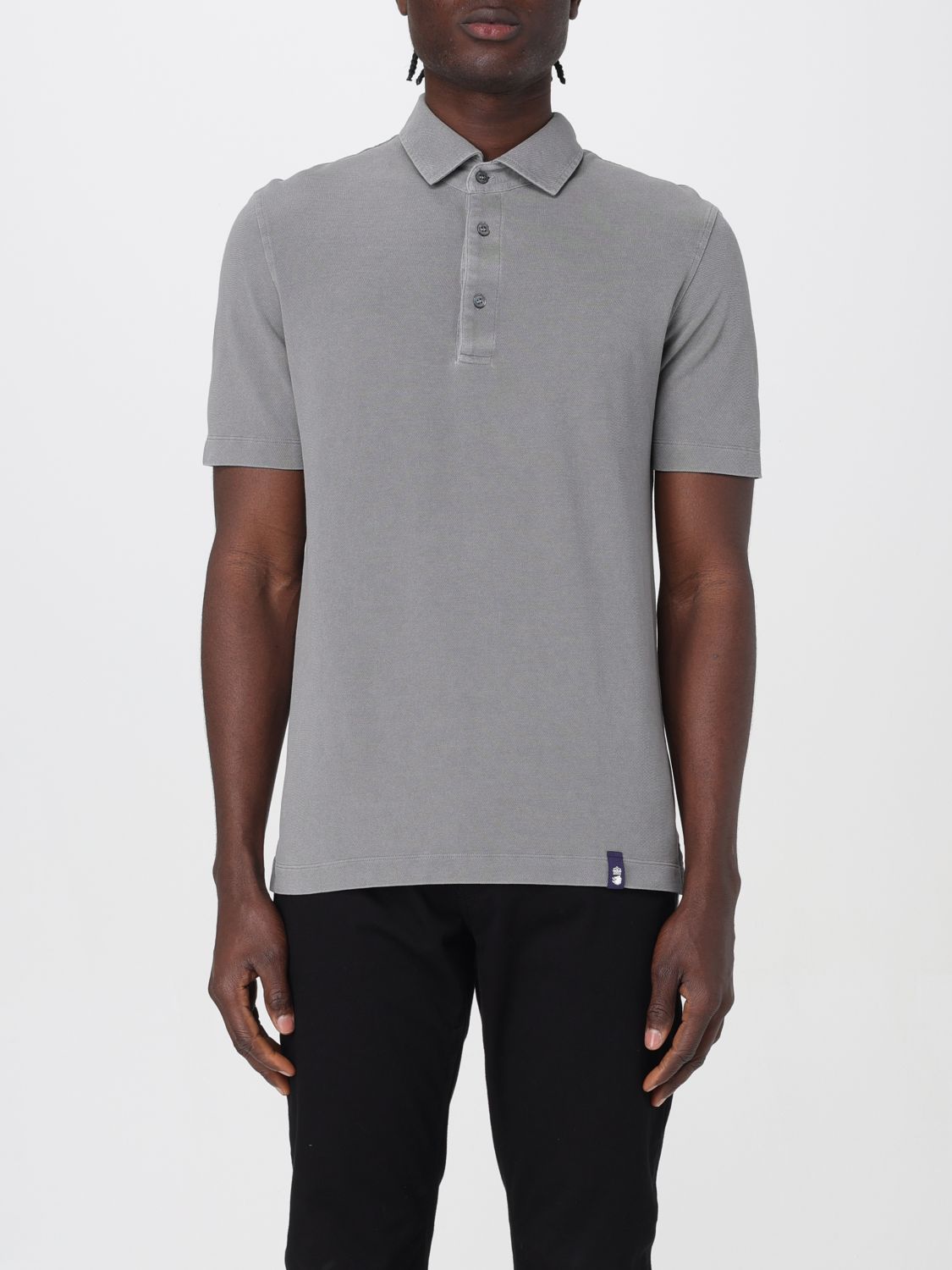 Drumohr Polo Shirt DRUMOHR Men colour Grey