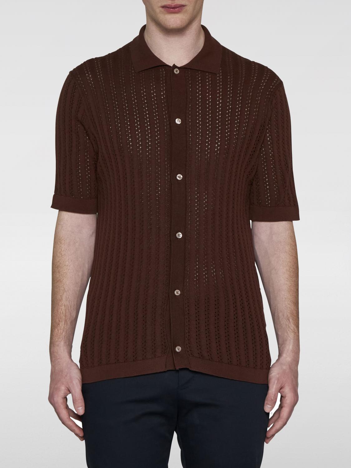 Tagliatore Polo Shirt TAGLIATORE Men color Brown