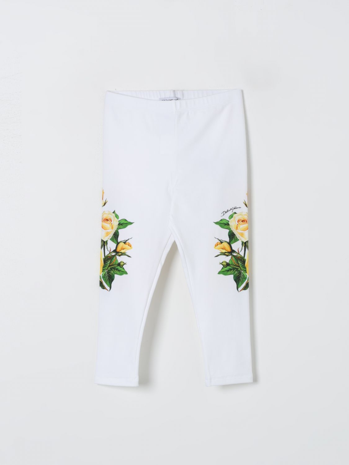 Dolce & Gabbana Trousers DOLCE & GABBANA Kids colour Yellow