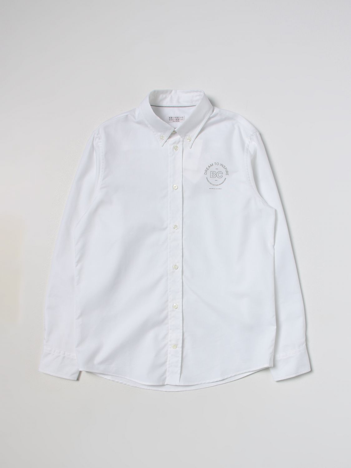 Brunello Cucinelli Shirt BRUNELLO CUCINELLI Kids colour White