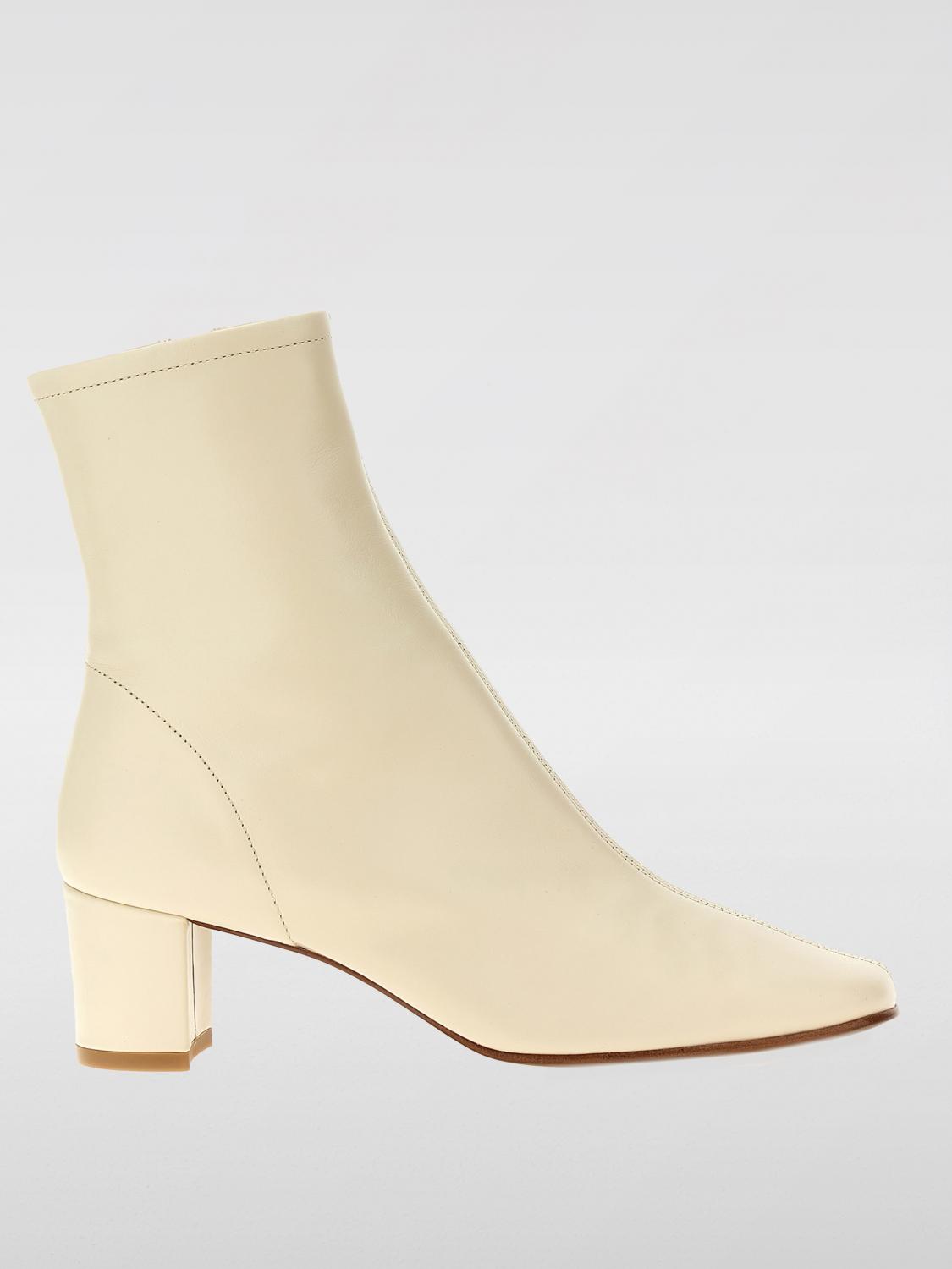 BY FAR Heeled Booties BY FAR Woman color White