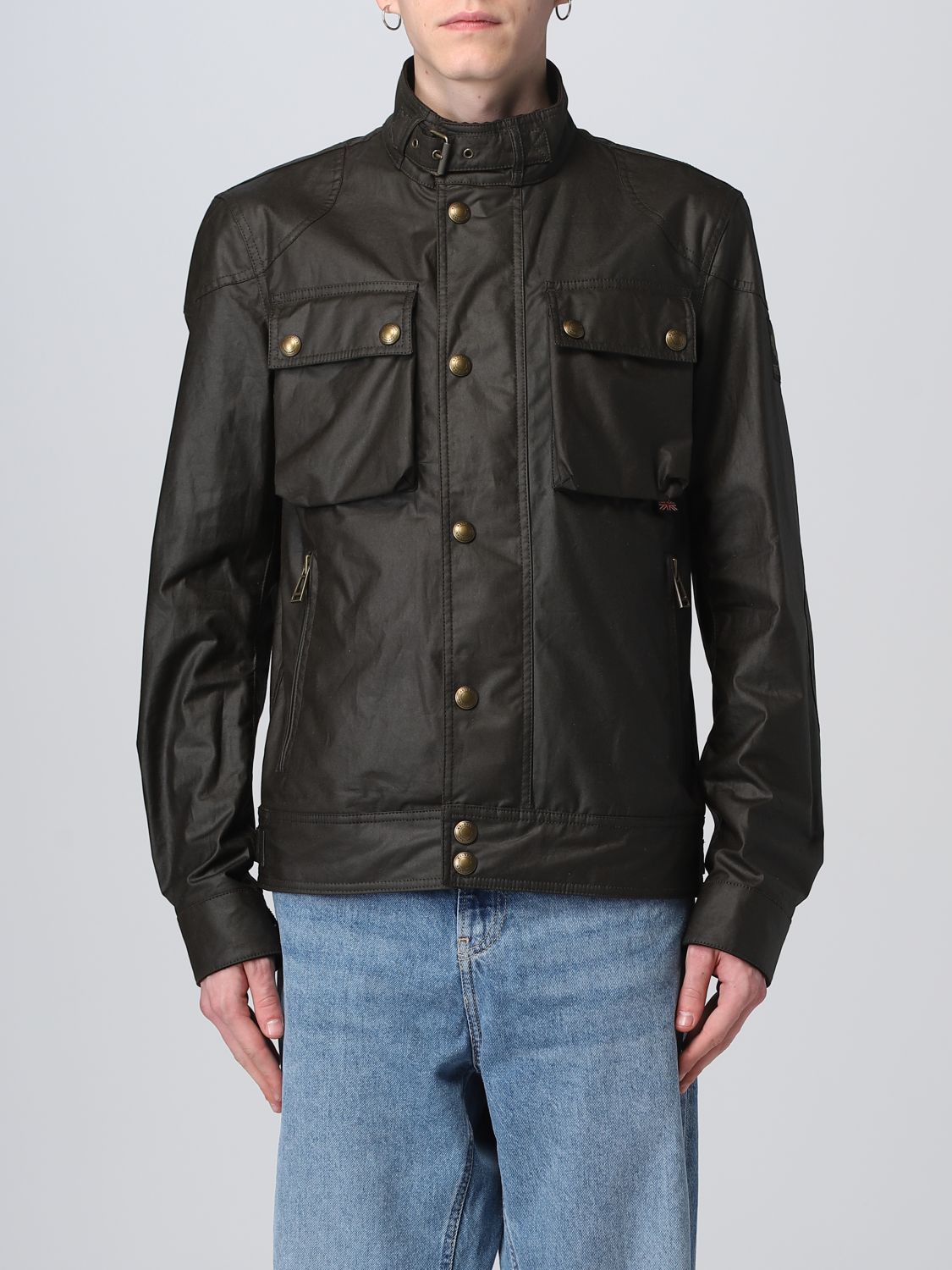 Belstaff Jacket BELSTAFF Men colour Olive