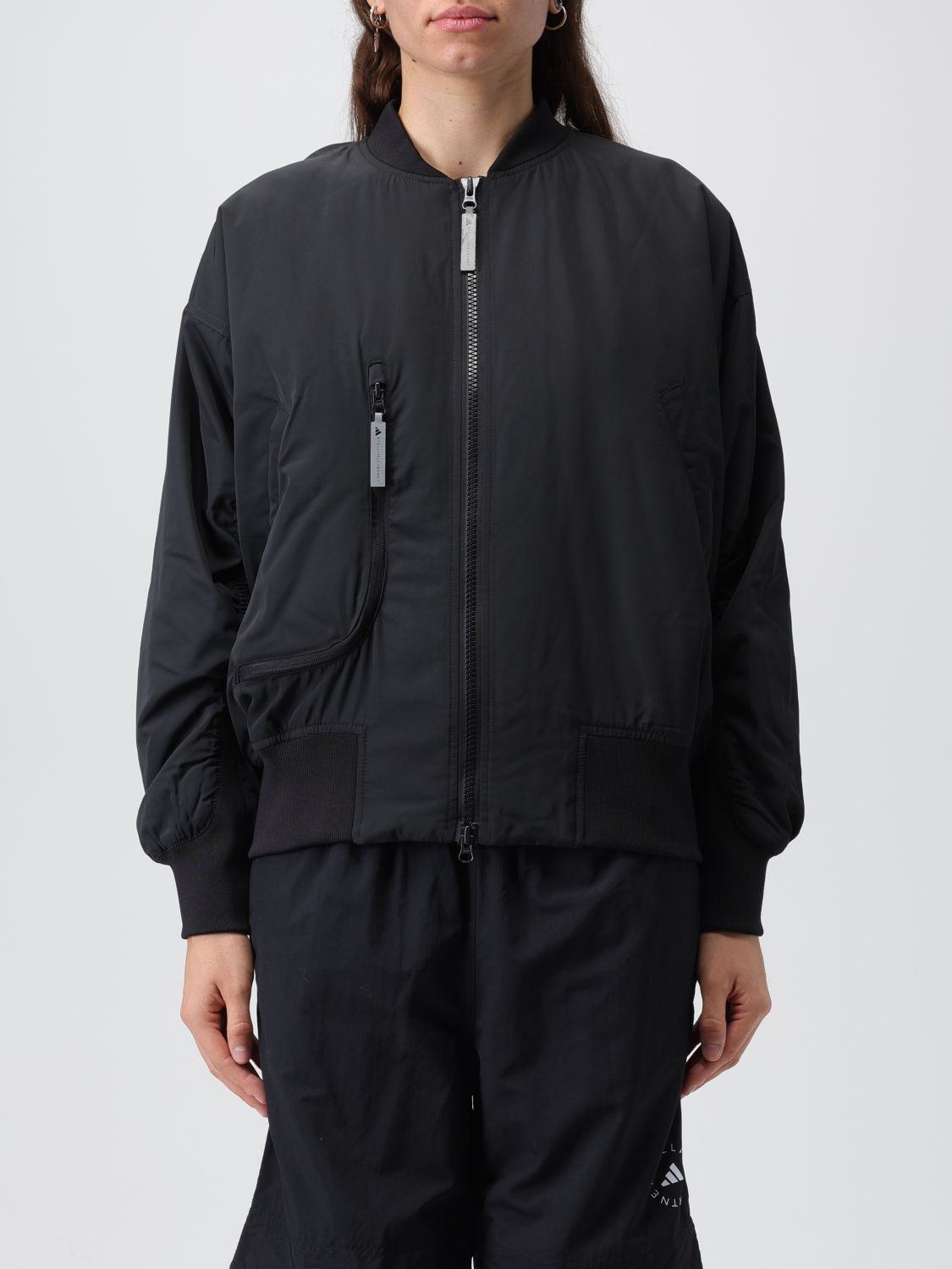 Adidas By Stella Mccartney Jacket ADIDAS BY STELLA MCCARTNEY Woman colour Black