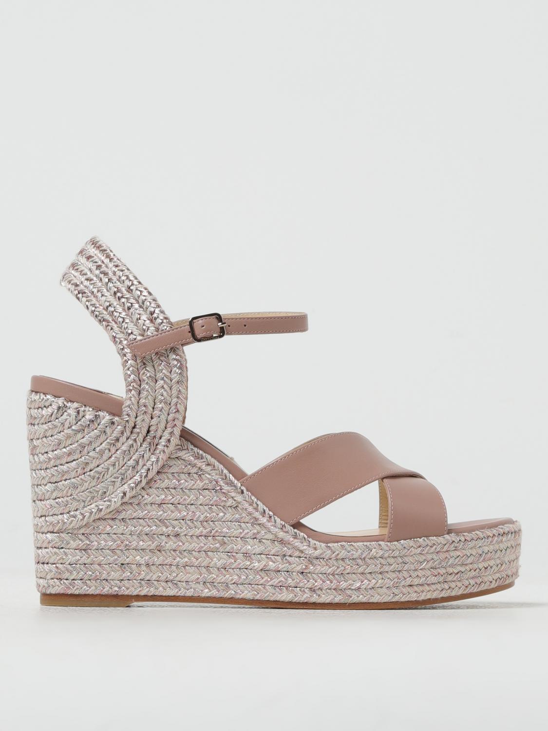 Jimmy Choo Wedge Shoes JIMMY CHOO Woman color Pink