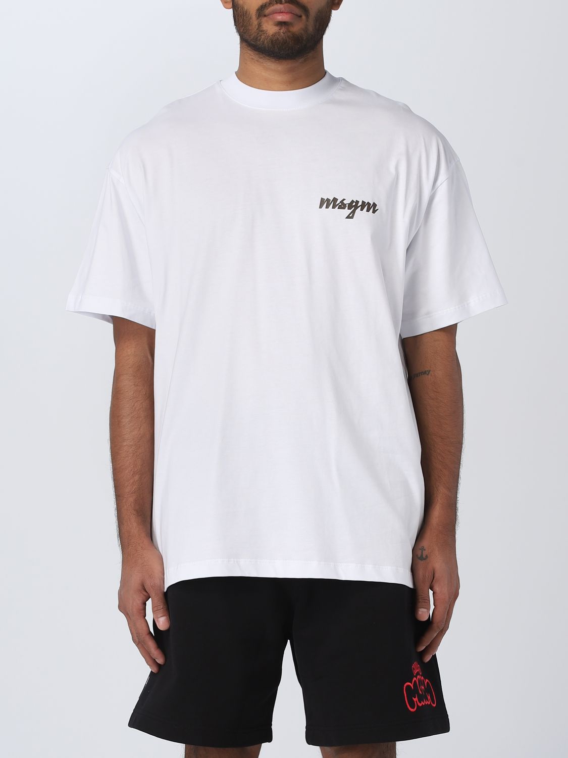 Msgm T-Shirt MSGM Men colour White