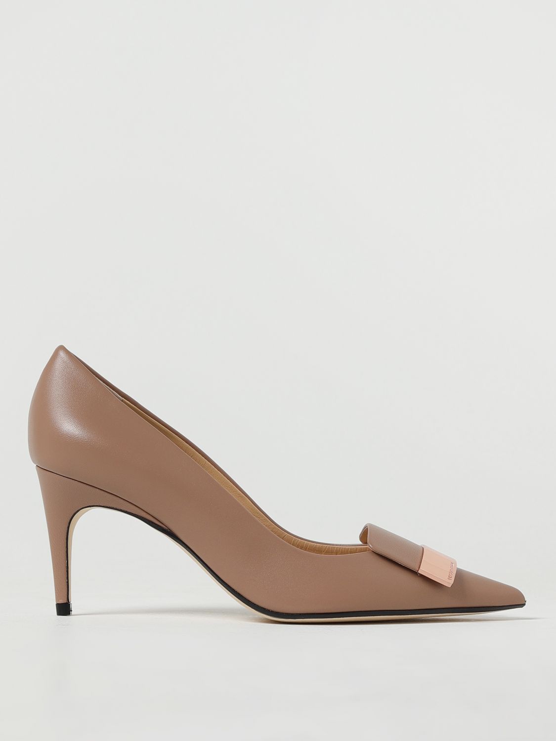 Sergio Rossi Court Shoes SERGIO ROSSI Woman colour Nude