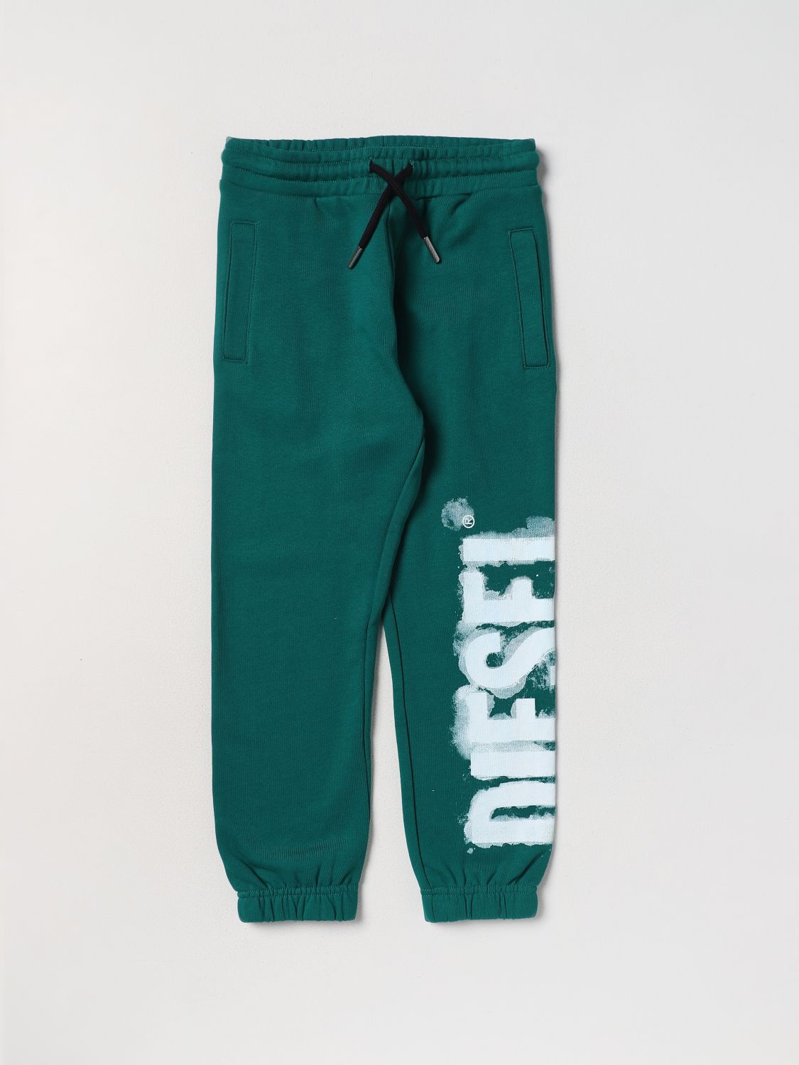 Diesel Trousers DIESEL Kids colour Green