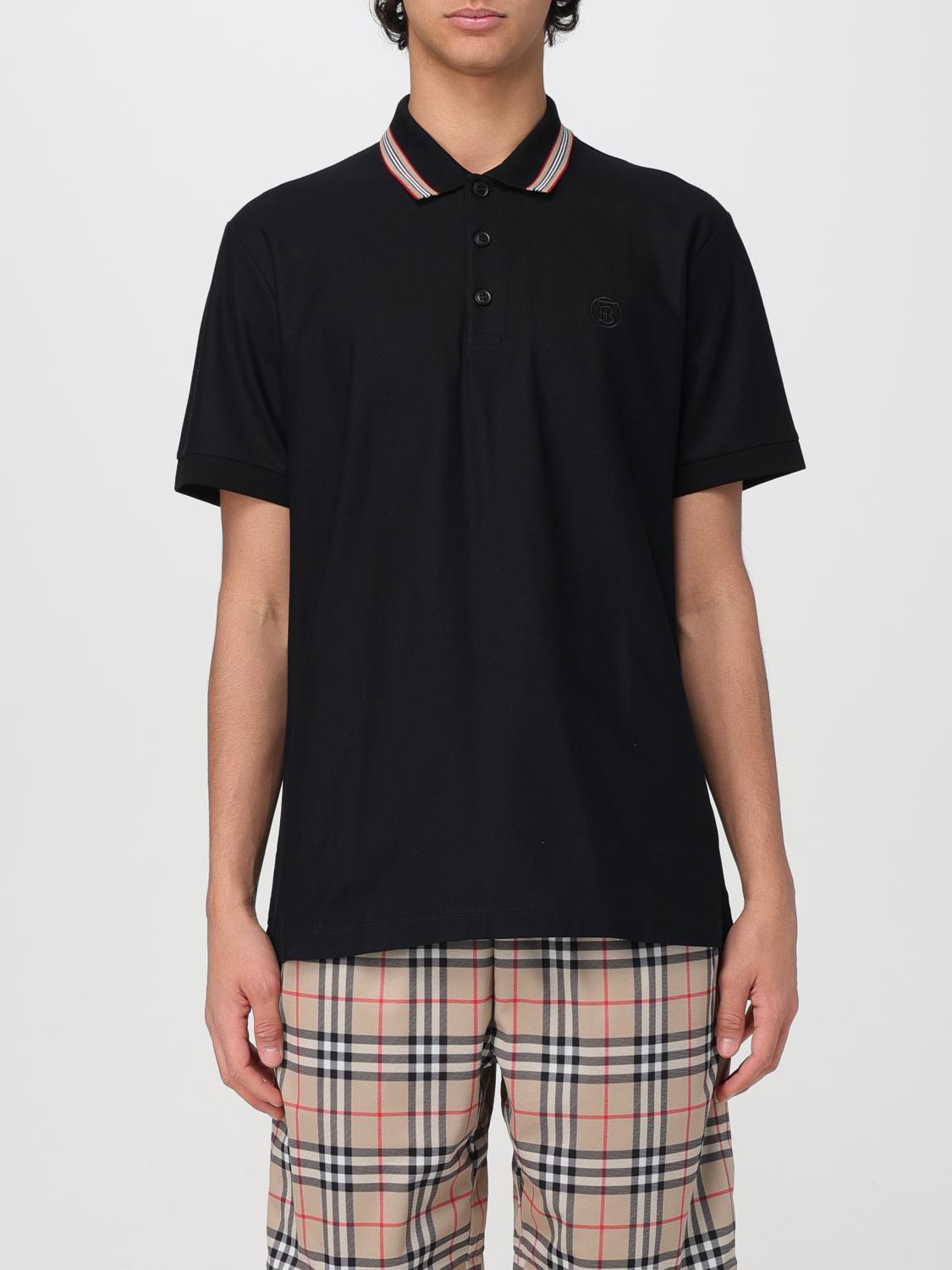 Burberry Polo Shirt BURBERRY Men colour Black