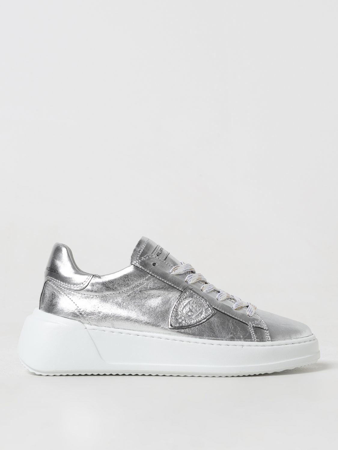 Philippe Model Sneakers PHILIPPE MODEL Woman colour Silver