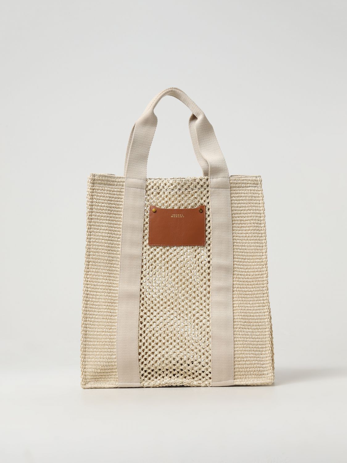 Isabel Marant Tote Bags ISABEL MARANT Woman colour Beige