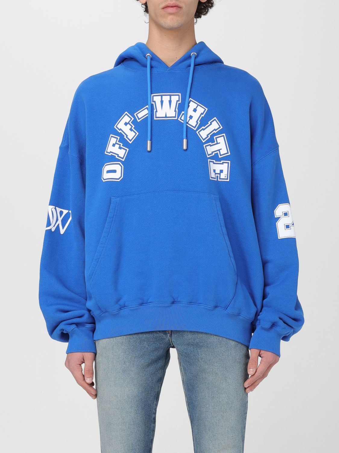 OFF-WHITE Sweatshirt OFF-WHITE Men colour Blue