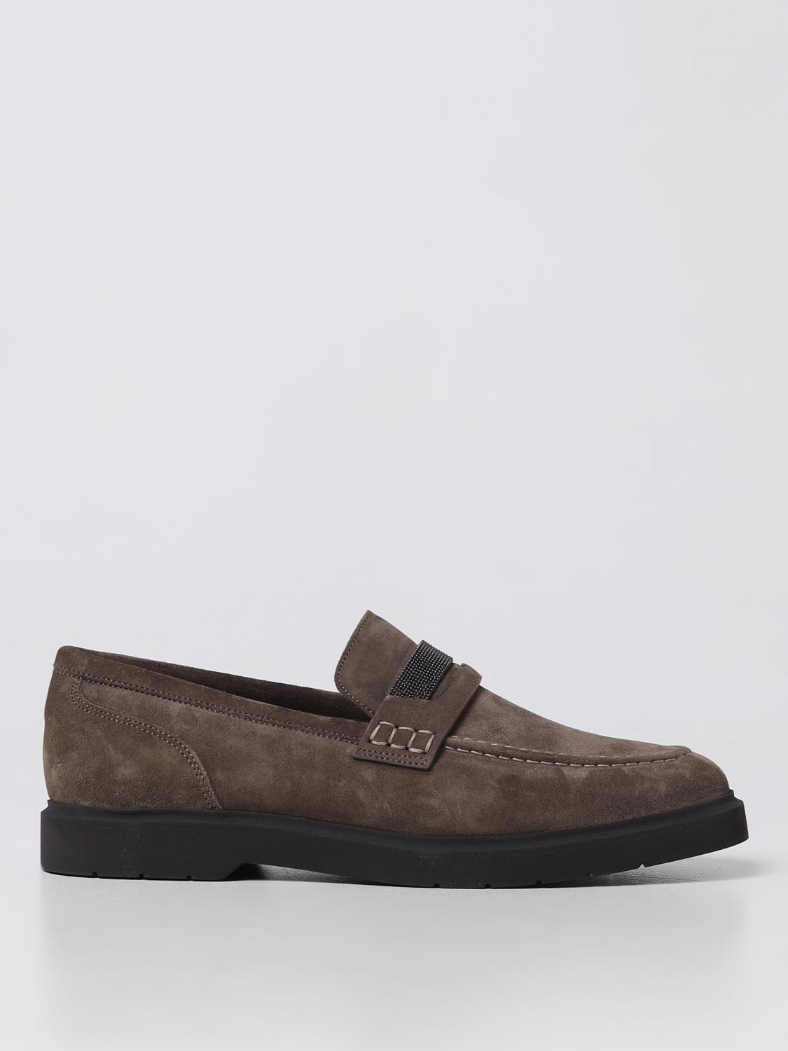 Brunello Cucinelli Loafers BRUNELLO CUCINELLI Woman colour Mud