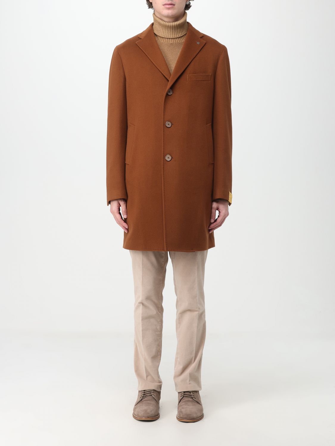 Tagliatore Coat TAGLIATORE Men colour Brown