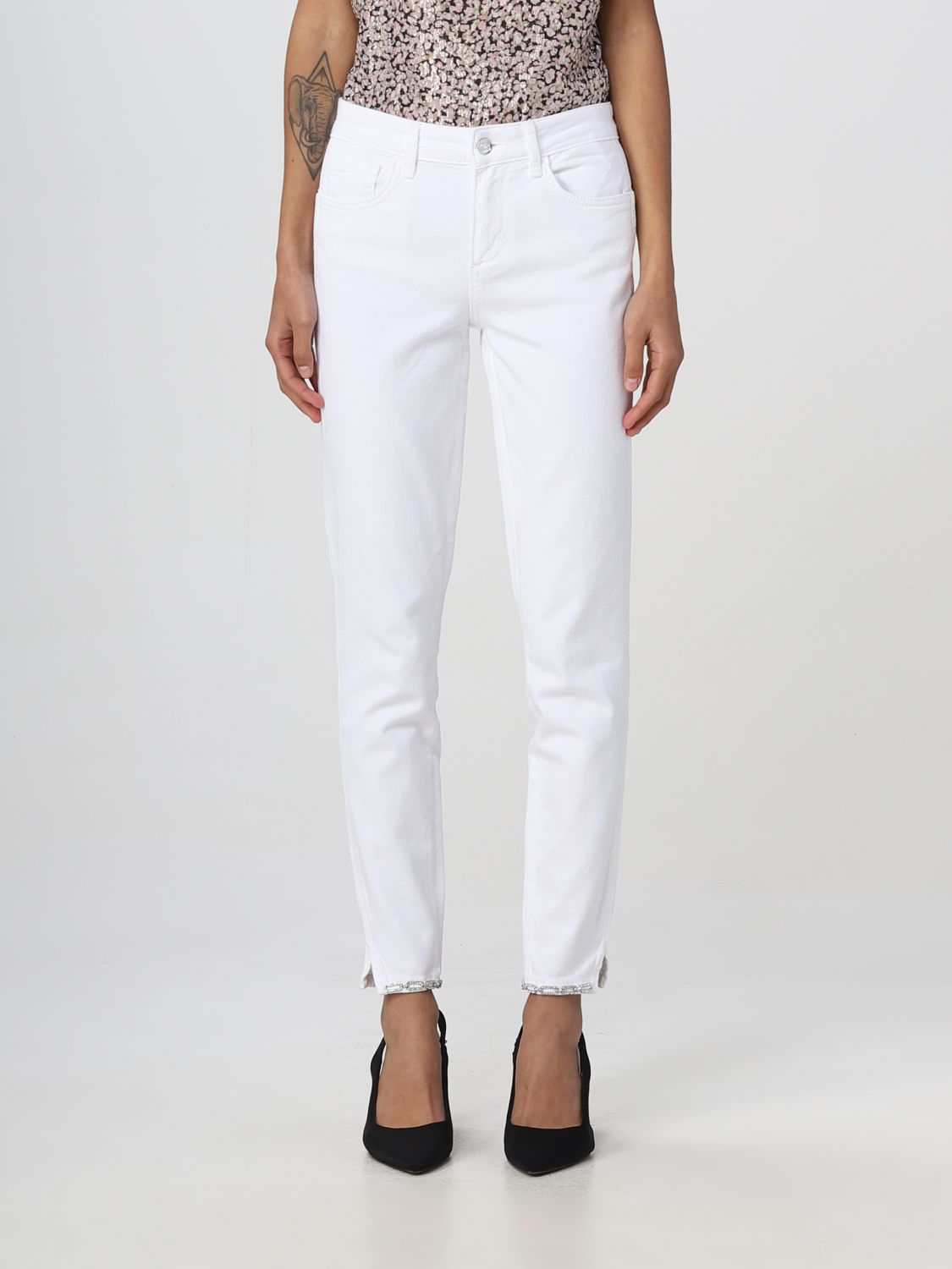 Liu Jo Jeans LIU JO Woman colour White