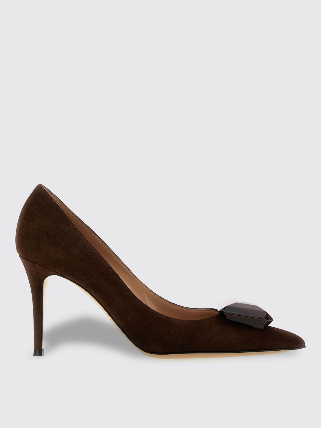 Gianvito Rossi Court Shoes GIANVITO ROSSI Woman colour Brown