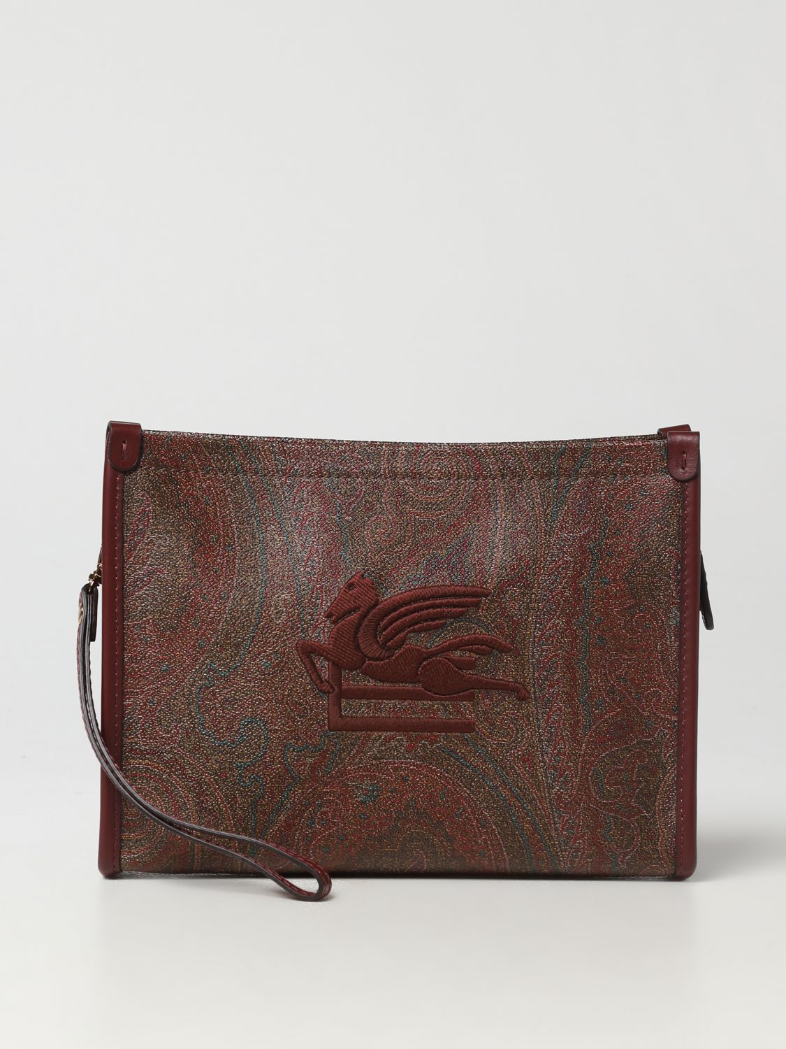 Etro Clutch ETRO Woman colour Brown