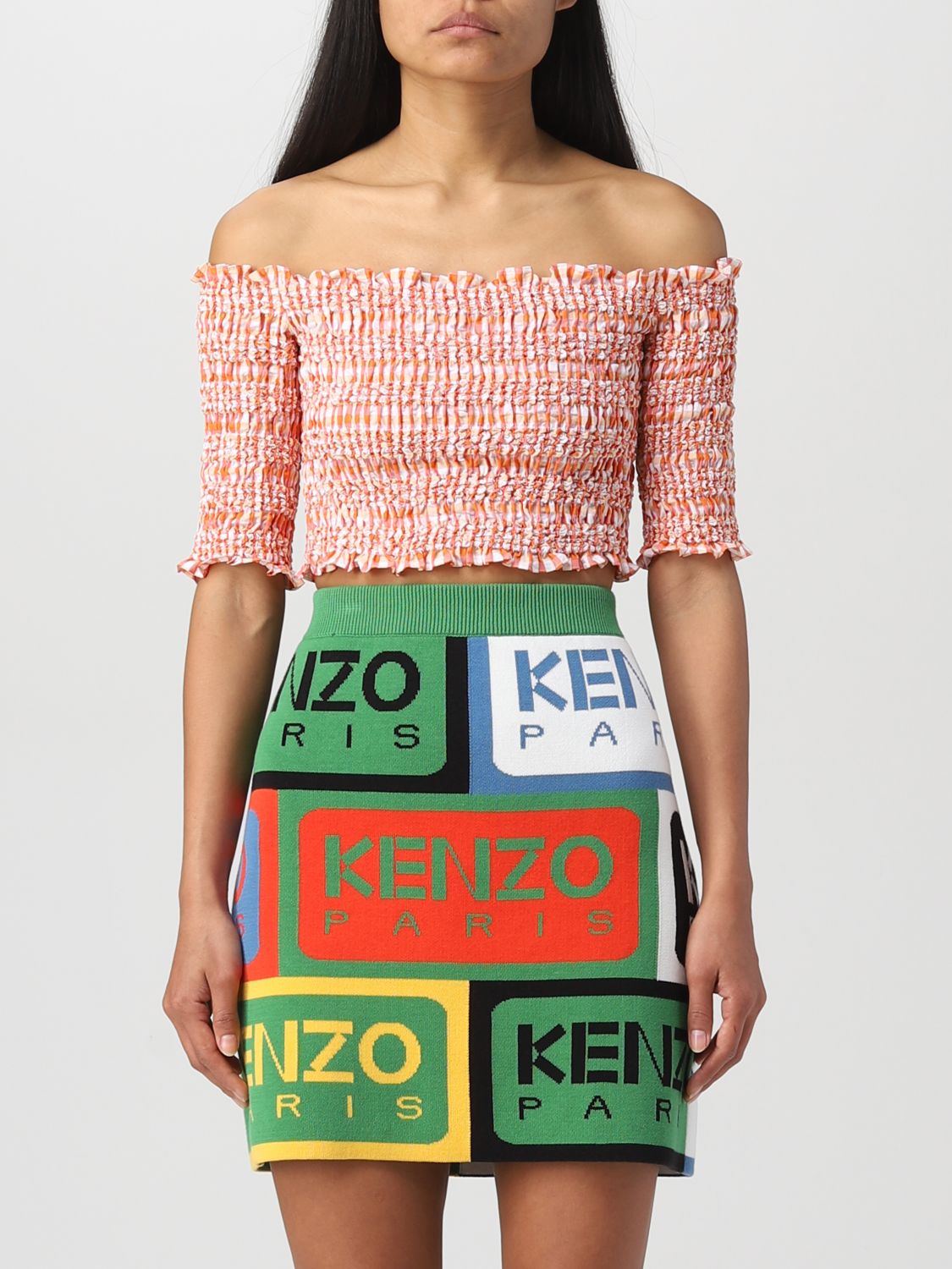 Kenzo Top KENZO Woman colour Orange