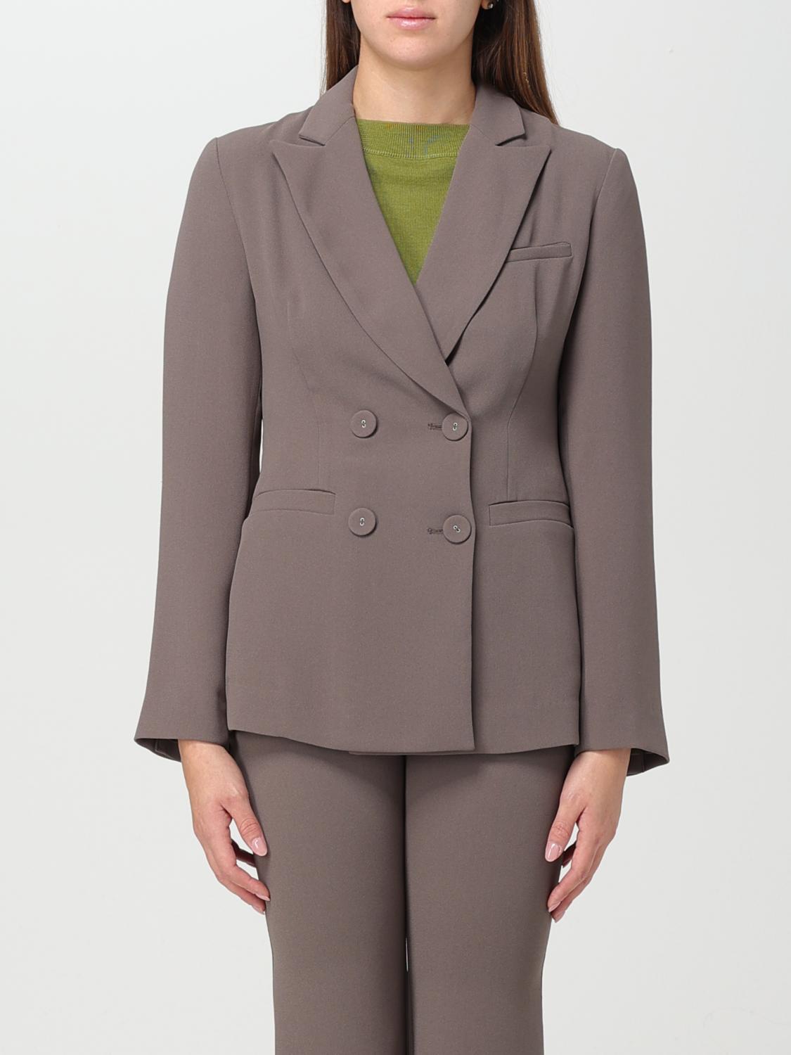 Maliparmi Blazer MALIPARMI Woman colour Grey