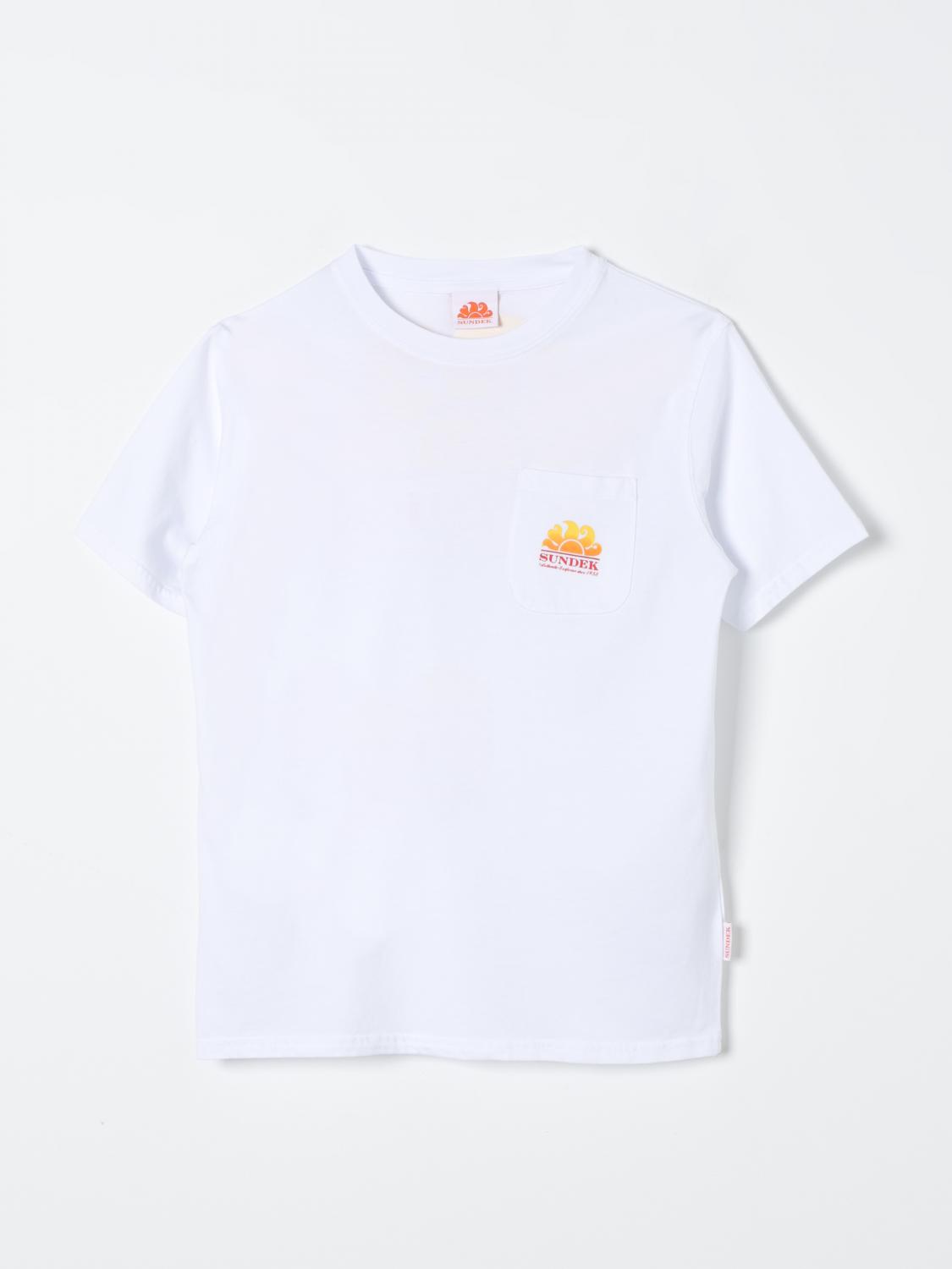 Sundek T-Shirt SUNDEK Kids color White