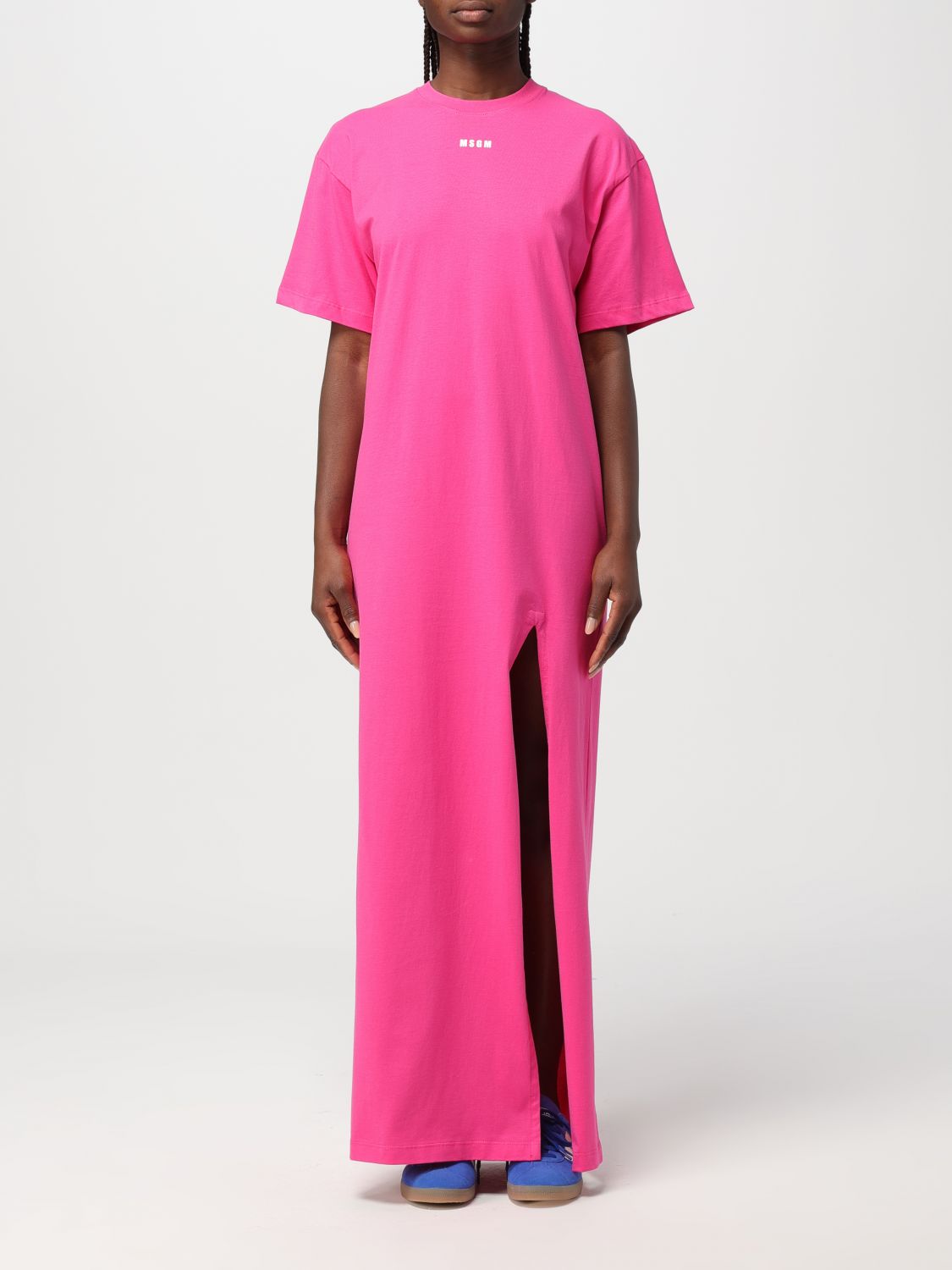 Msgm Dress MSGM Woman colour Fuchsia