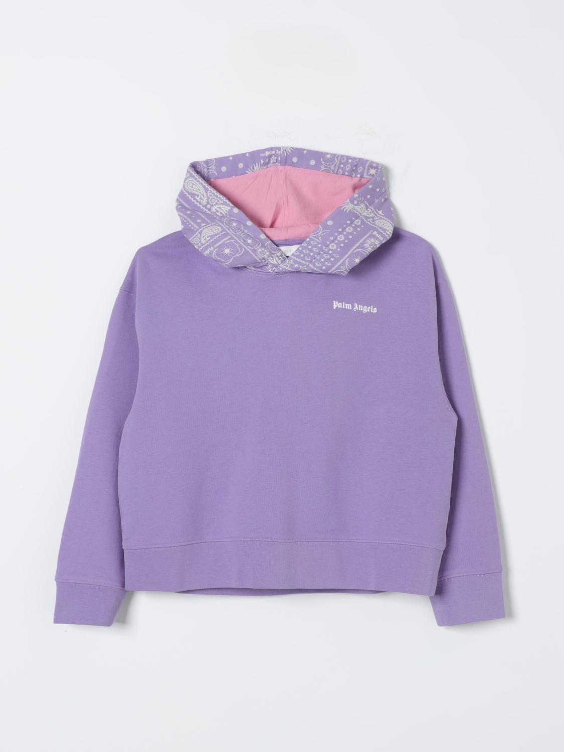 Palm Angels Kids Sweater PALM ANGELS KIDS Kids color Lilac