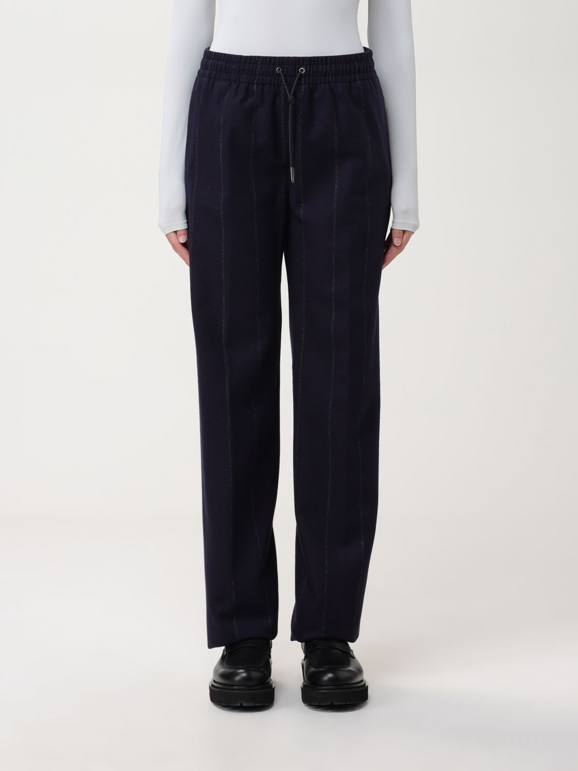 Fabiana Filippi Trousers FABIANA FILIPPI Woman colour Blue