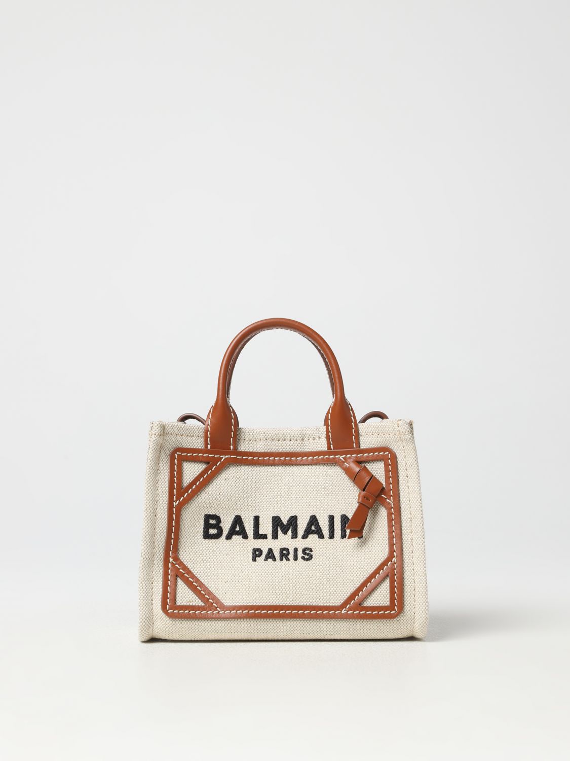 Balmain Mini Bag BALMAIN Woman colour Beige