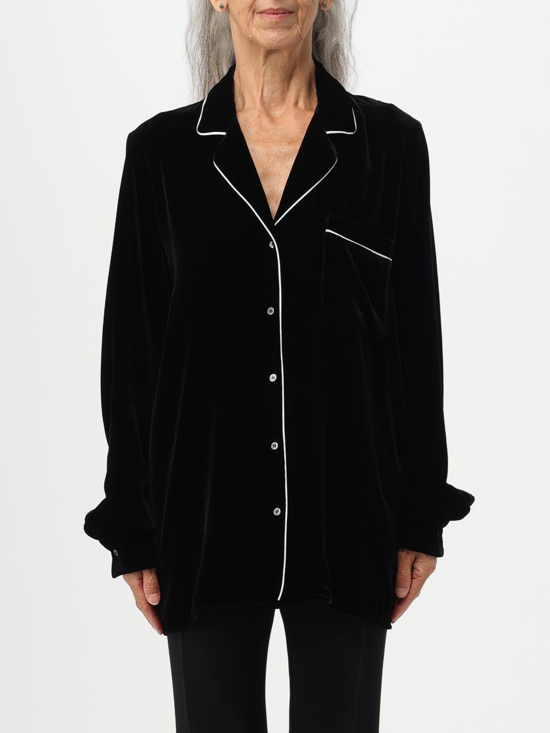 N° 21 Shirt N° 21 Woman colour Black