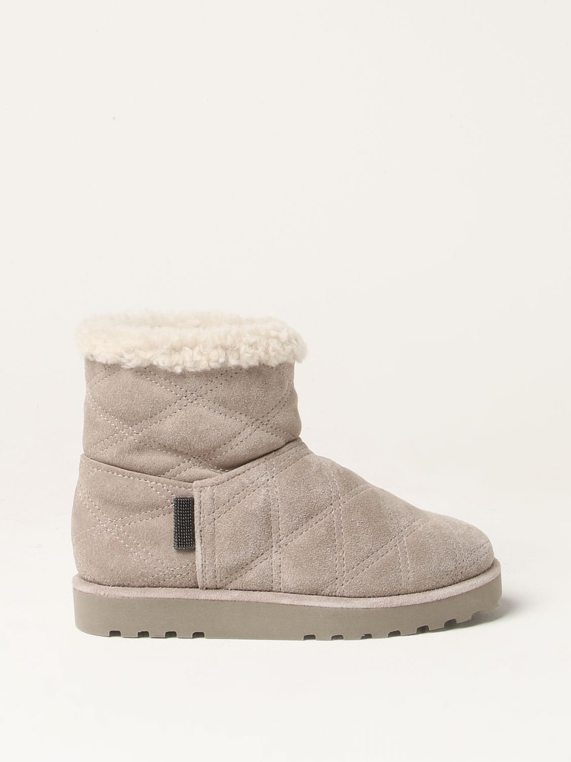 Brunello Cucinelli Shoes BRUNELLO CUCINELLI Kids colour Dove Grey