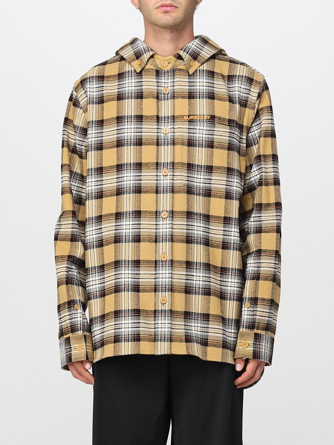 Burberry Shirt BURBERRY Men colour Beige