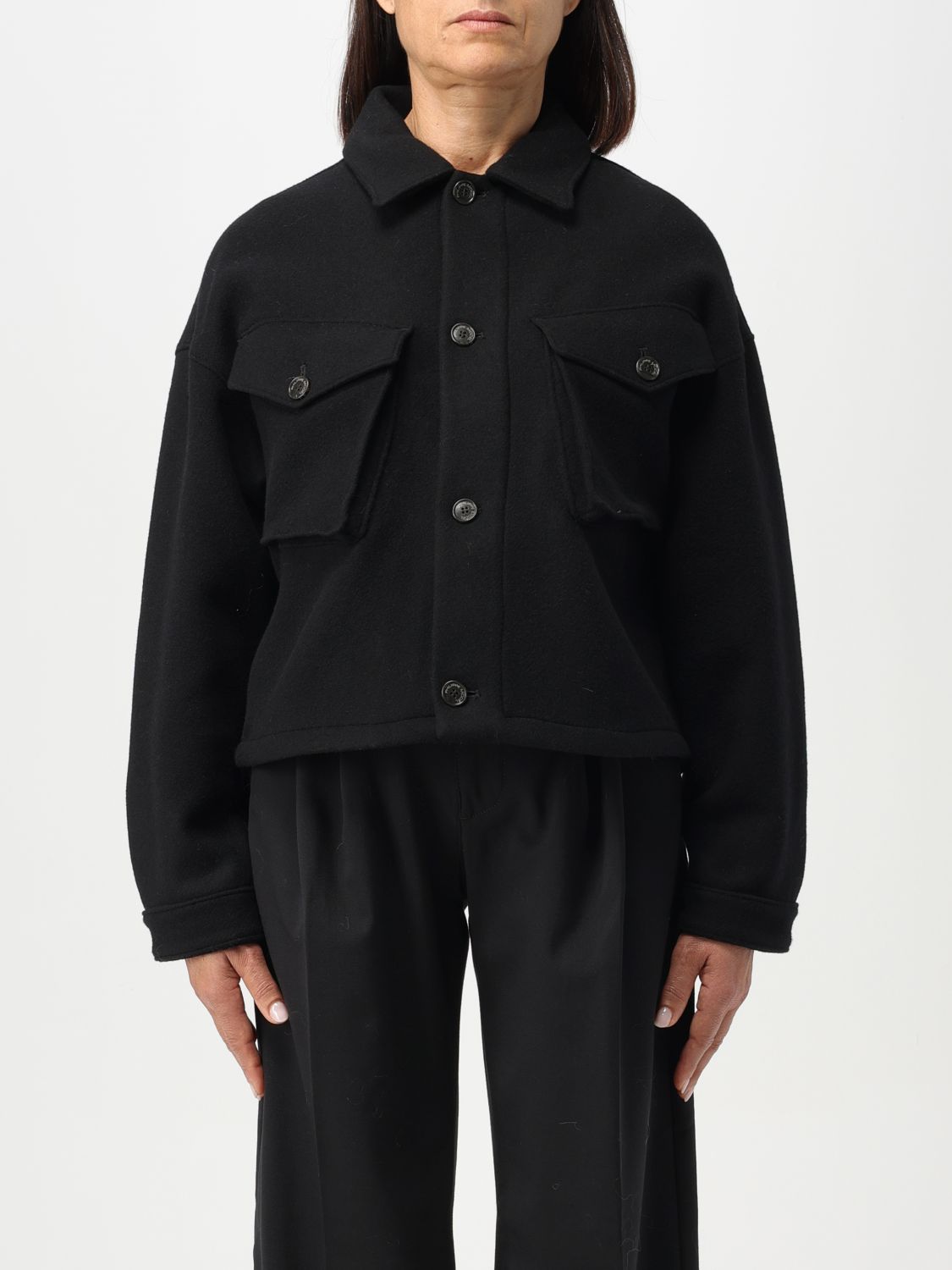 Philippe Model Jacket PHILIPPE MODEL Woman colour Black