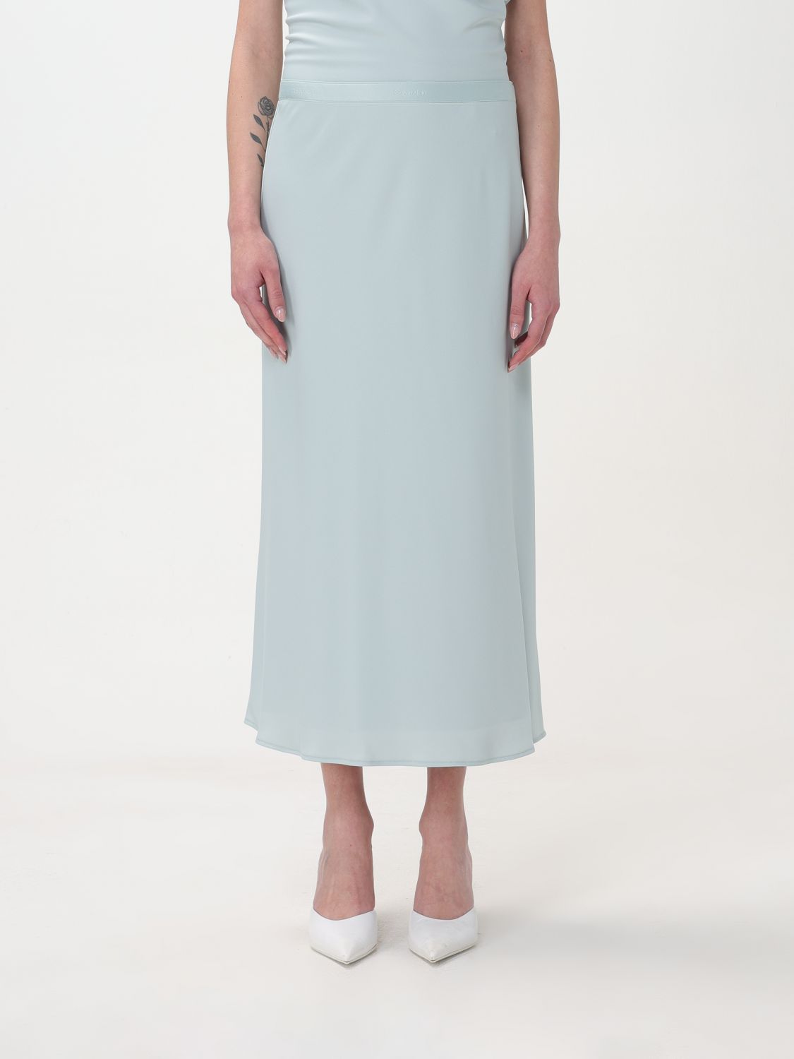 Calvin Klein Skirt CALVIN KLEIN Woman colour Water