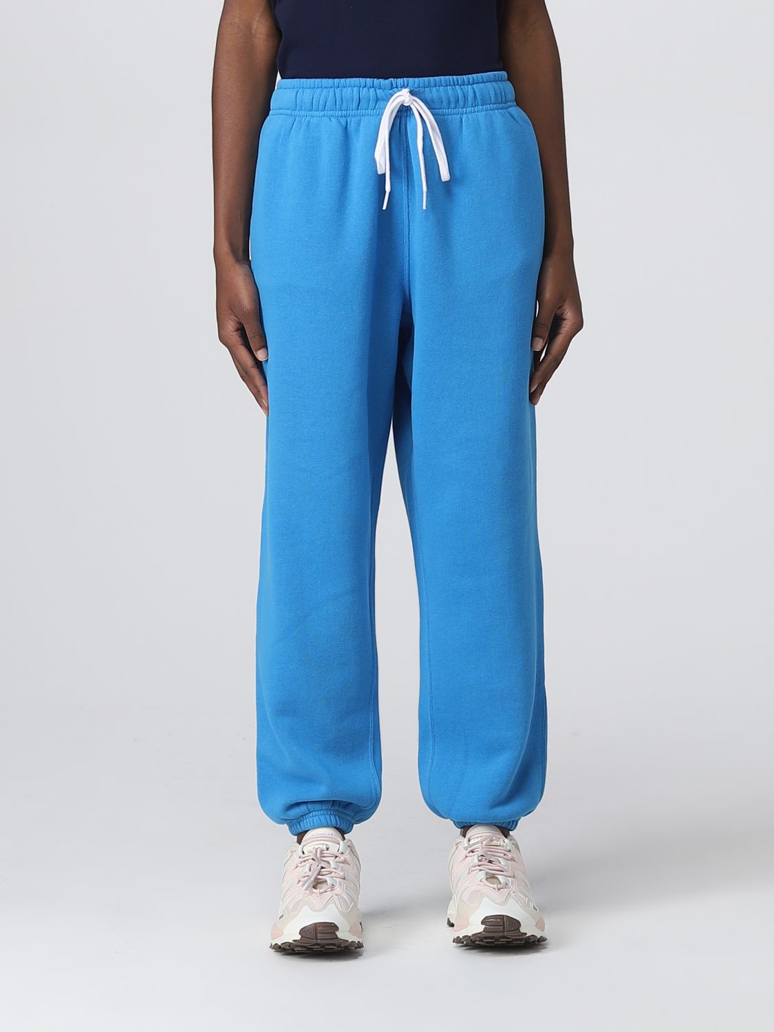 Polo Ralph Lauren Trousers POLO RALPH LAUREN Woman colour Blue 1