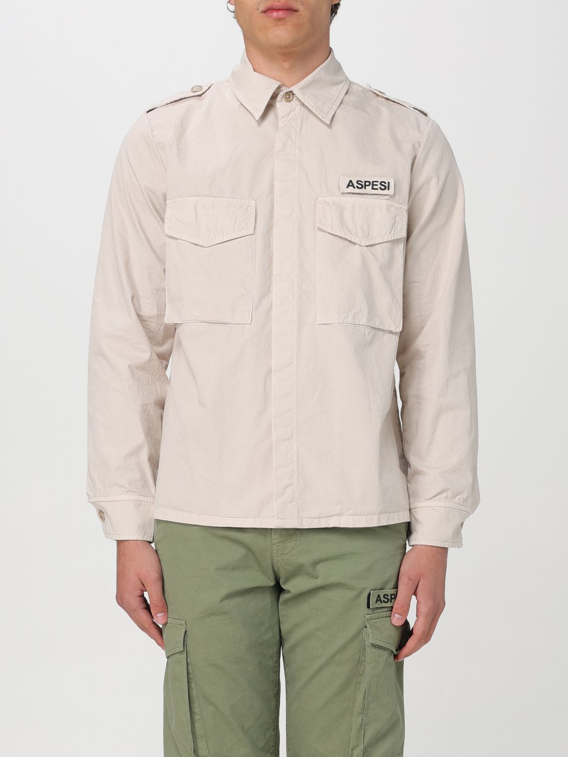 Aspesi Shirt ASPESI Men color Beige