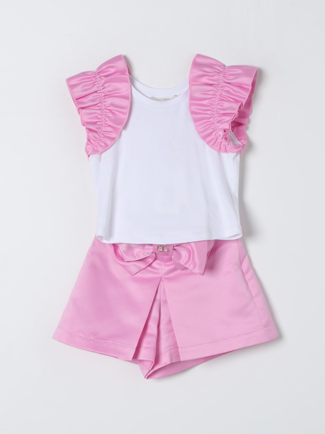 Twinset Co-Ords TWINSET Kids colour Pink