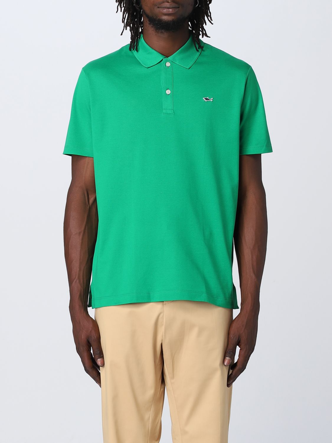 Paul & Shark Polo Shirt PAUL & SHARK Men colour Green