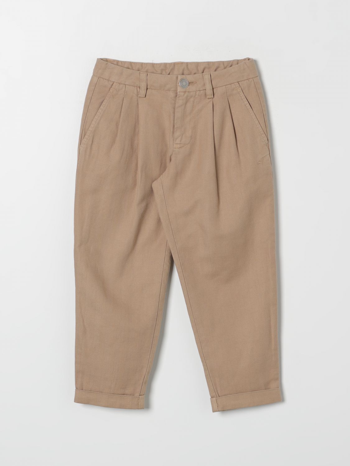 Dondup Trousers DONDUP Kids colour Beige