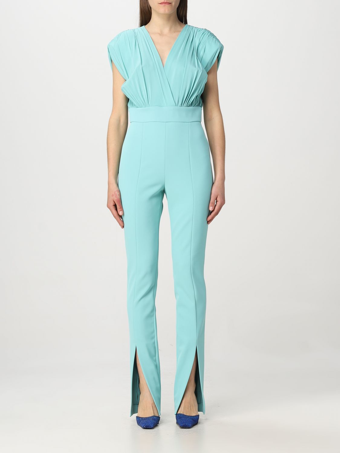 Pinko Jumpsuits PINKO Woman colour Gnawed Blue